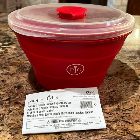 Pampered Chef Kitchen Pampered Chef Popcorn Maker Poshmark